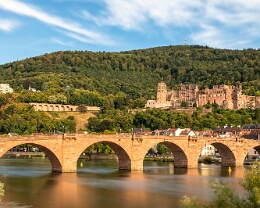 Heidelberg, alte Brücke mit Schloss Erhältlich in folgenden Ausführungen: Passepartout-Bilder: FineArt Prints auf Fotopapier 260g glossy, im Passepartout weiss. Plakate: FineArt Prints auf...
